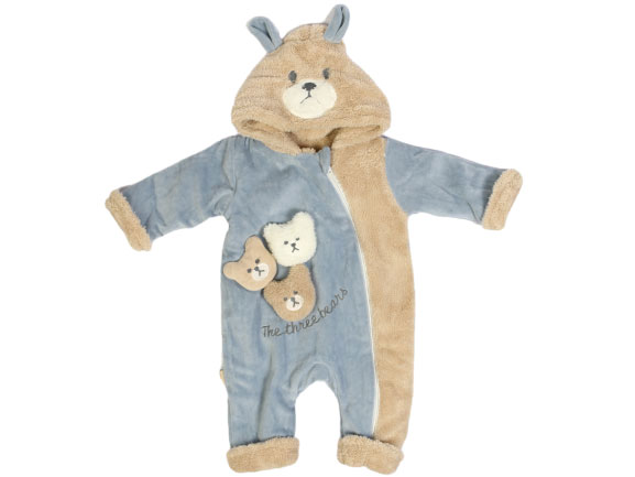 کاپشن سرهمی لاینردار توکرکی نوزادی عروسکی نهاد ببه nehad bebe