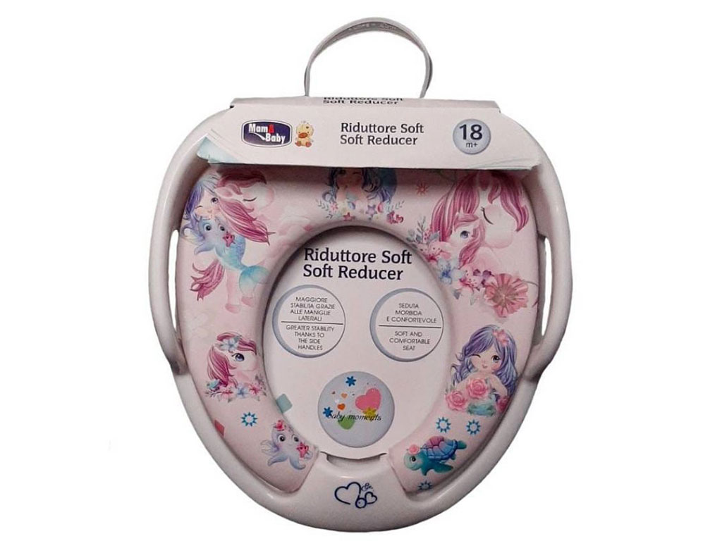 تبدیل توالت فرنگی نوزادی دخترانه مام اند بیبی mam &baby