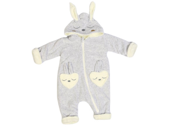 کاپشن سرهمی توکرکی نوزادی دخترانه خرگوشی نهاد ببه nehad bebe