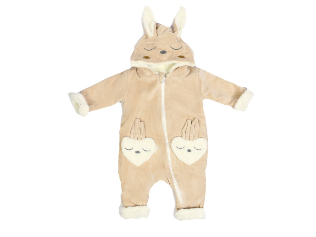 کاپشن سرهمی توکرکی نوزادی دخترانه خرگوشی نهاد ببه nehad bebe