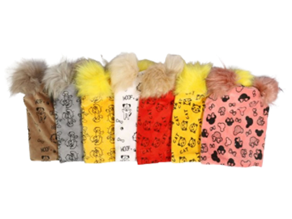 کلاه مخمل تو پولیشی پوم پوم