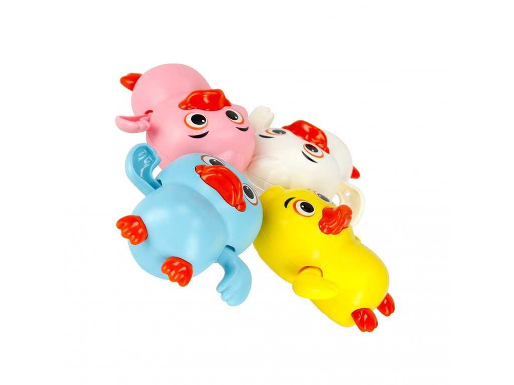 اسباب بازی حمام مدل جوجه اردک کوکی شناگر مخصوص وان و استخر