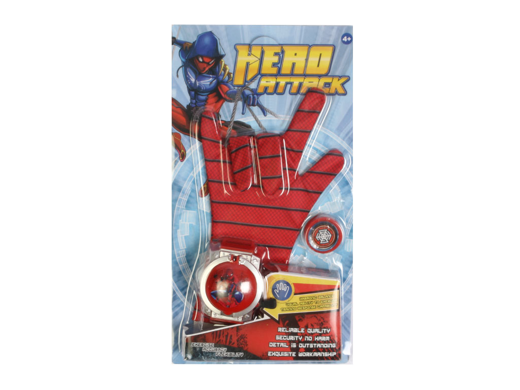 دستکش اسپایدرمن اسباب بازی مدل دیسک پرتاب کن