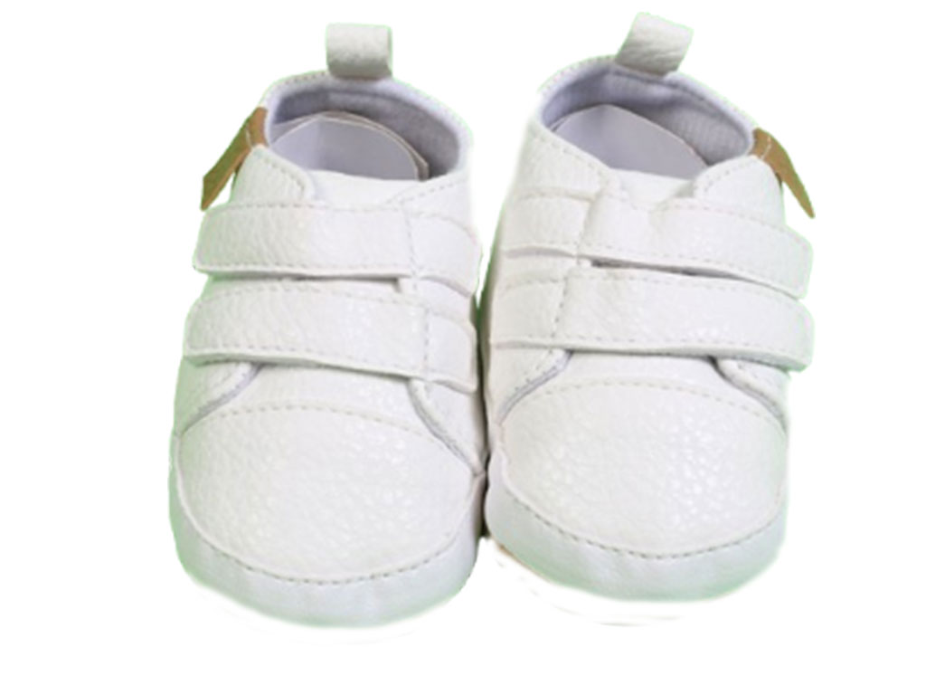 پاپوش استپ دار نوزادی سفید