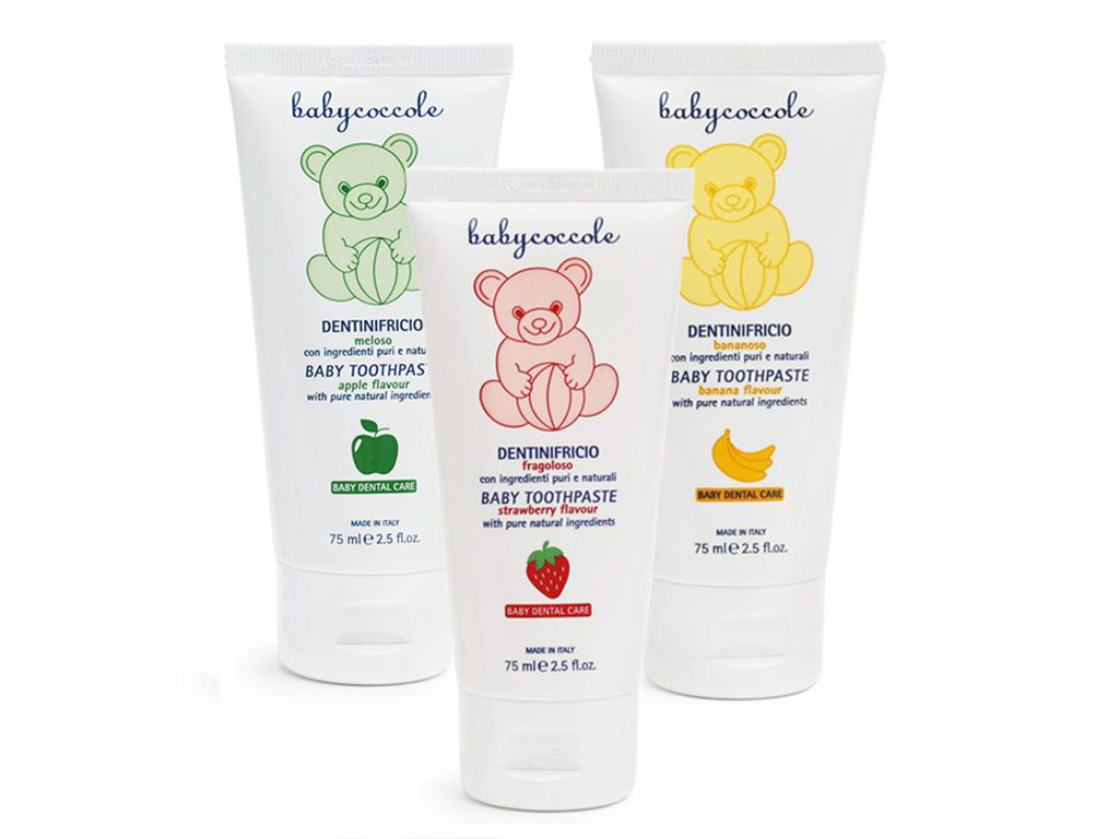 خمیردندان کودک با طعم میوه 75 میلی لیتر بی بی کوکول baby coccole اورجینال