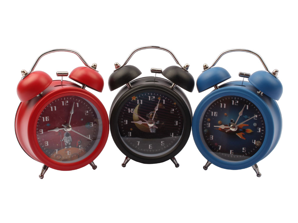 ساعت پایه دار رومیزی و شماته ای بچگانه طرح فضانورد