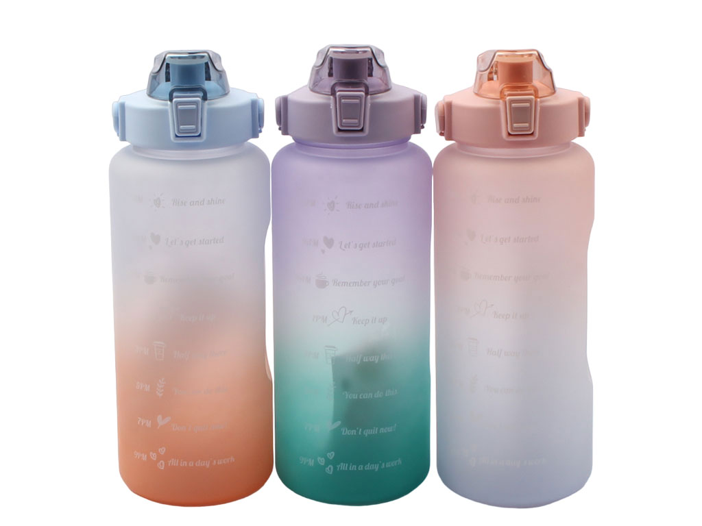 قمقمه رنگی نی دار 2 لیتری