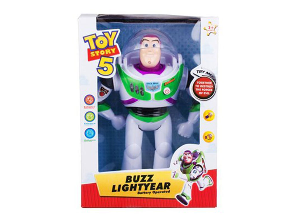 ربات بازلایتر توی استوری موزیکال، حرکتی و چراغدار اسباب بازی