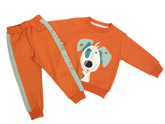 بلوز و شلوار راحتی پسرانه طرح سگ کیدو مکس kido max