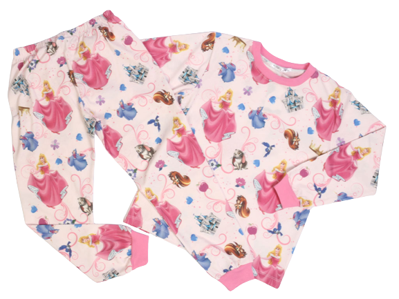 بلوز و شلوار راحتی دخترانه طرح زیبای خفته کیدومکس kido max