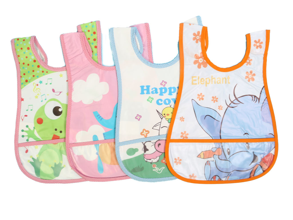 پیشبند نوزادی طرحدار و جیب دار بست بیبی best baby