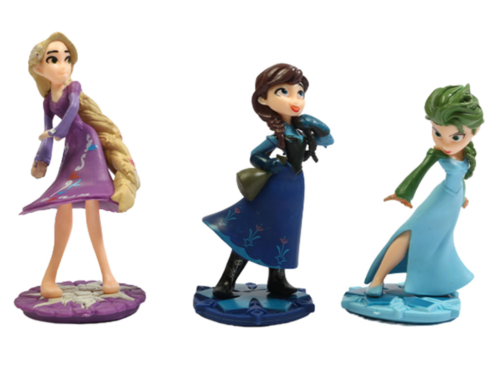 فیگور دخترانه شخصیت های کارتونی (تکی)