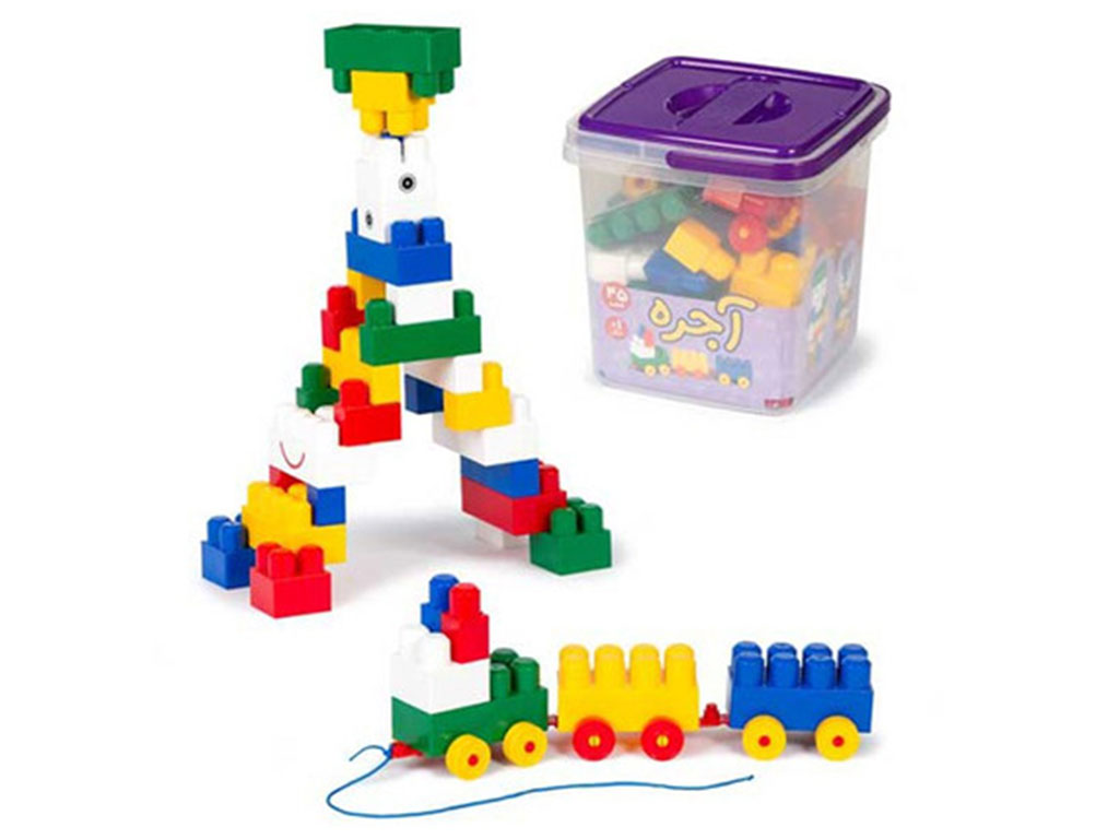 آجره 45 قطعه سطلی بافرزندان