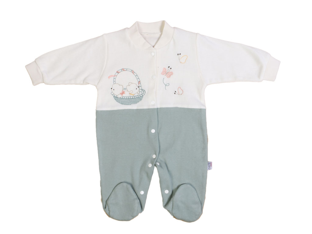 سرهمی جورابدار نوزادی دخترانه طرحدار  G.A.Y.E