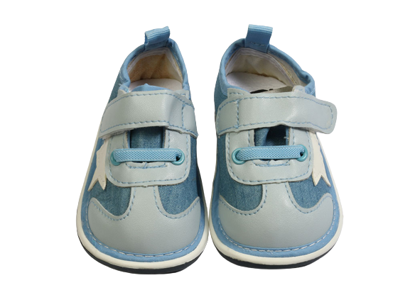 کفش سوتی جین پسرانه طرح ستاره