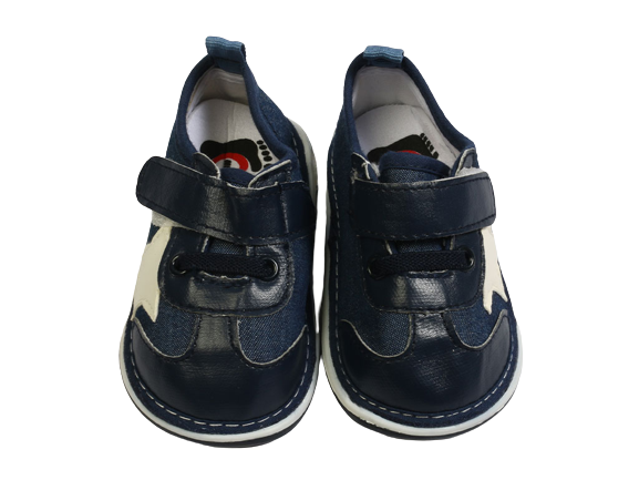 کفش سوتی جین پسرانه طرح ستاره