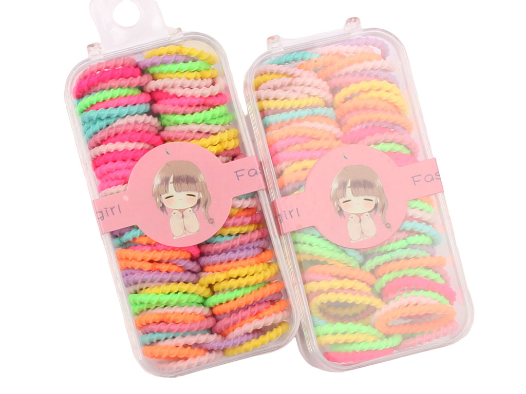 کش سر رنگی موی کودک (سایز کوچک)