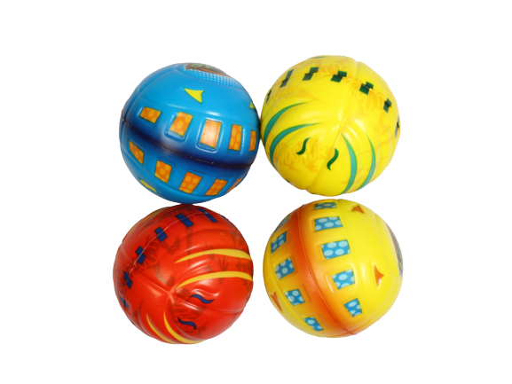 توپ آپارتمانی اسفنجی طرحدار مناسب نوزاد و کودک