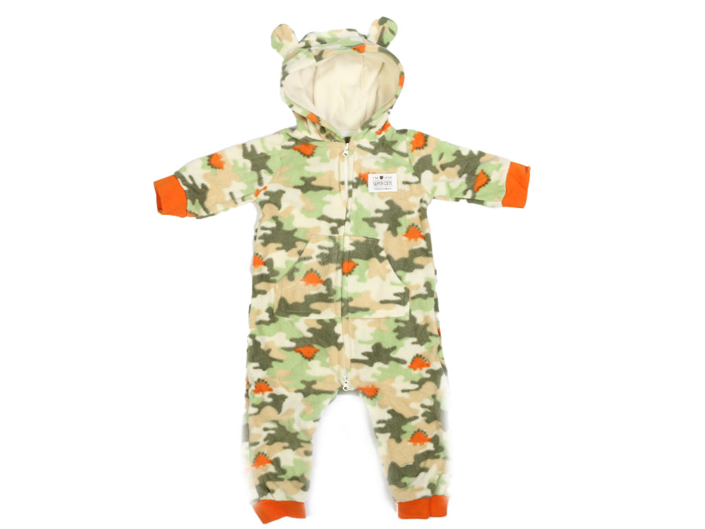 سرهمی کرکی کلاهدار نوزادی طرحدار کارترز carters