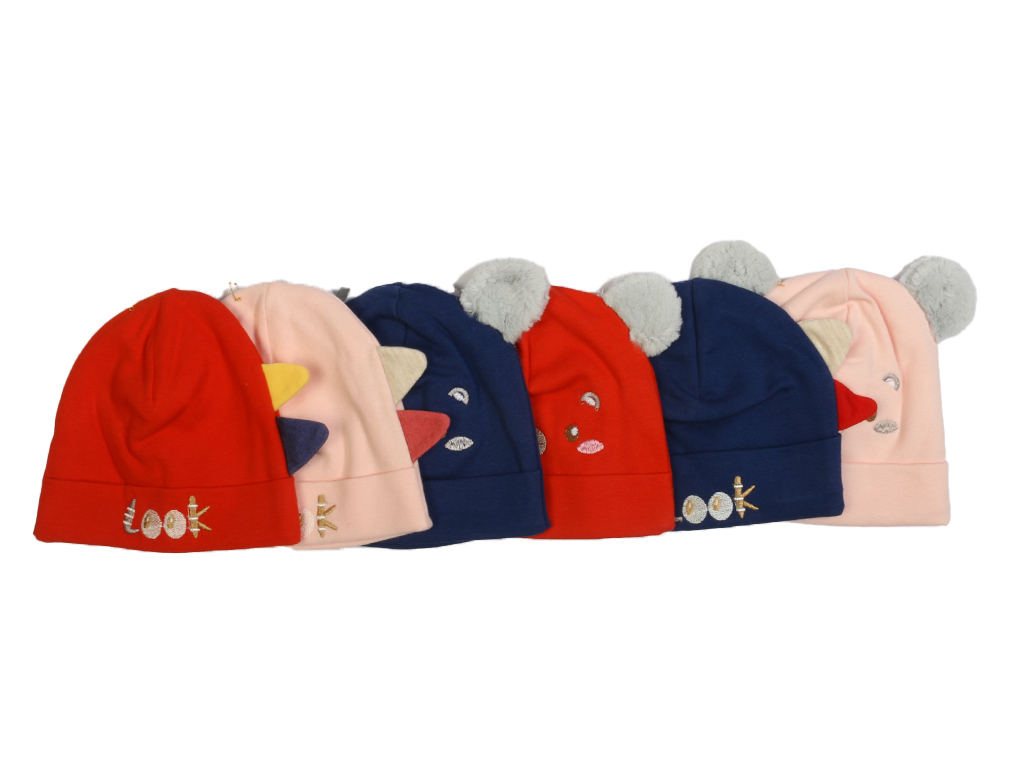 کلاه دولایه لبه دوبل نخ پنبه نوزادی مامازپاپاز Mamas & Papas