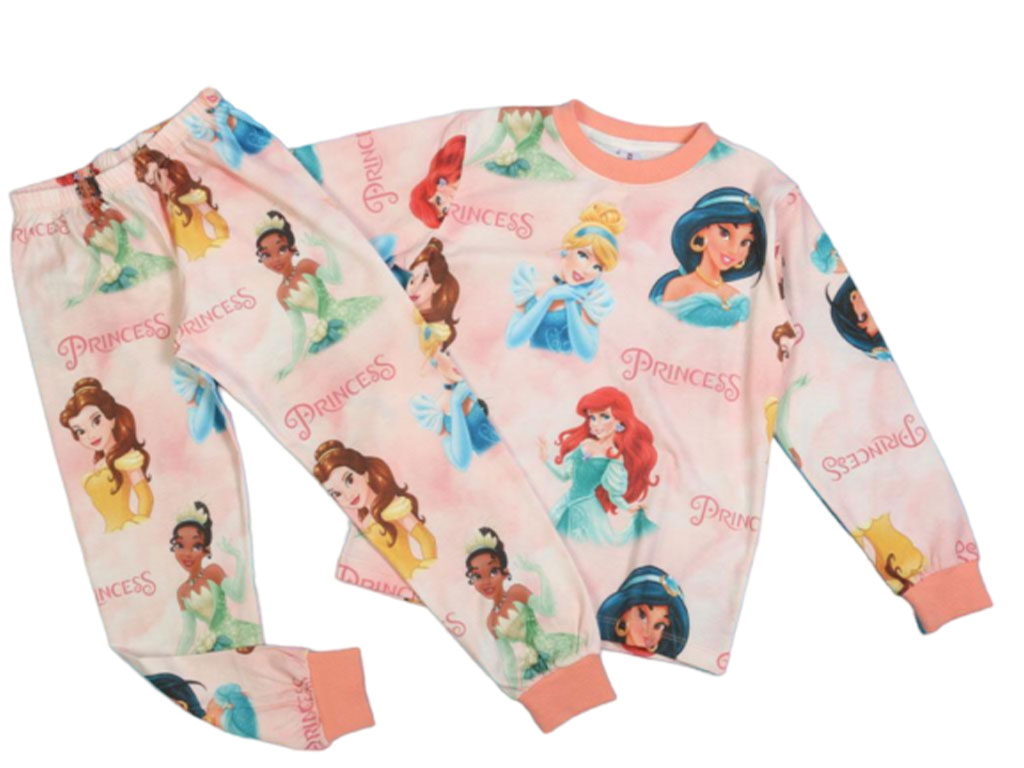 بلوز و شلوار راحتی دخترانه طرح پرنسس کیدومکس KIDO MAX