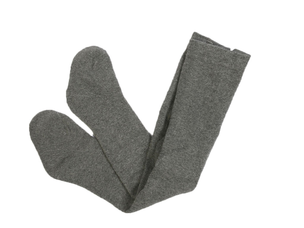 جوراب شلواری حوله ای طوسی