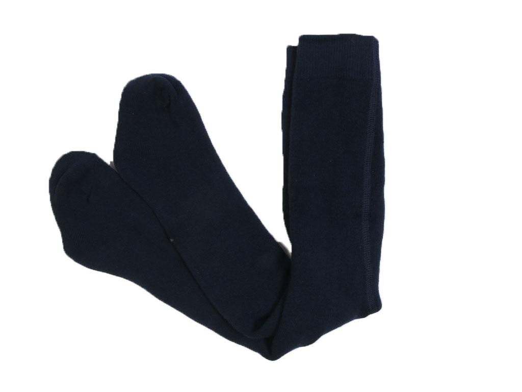 جوراب شلواری حوله ای سرمه ای