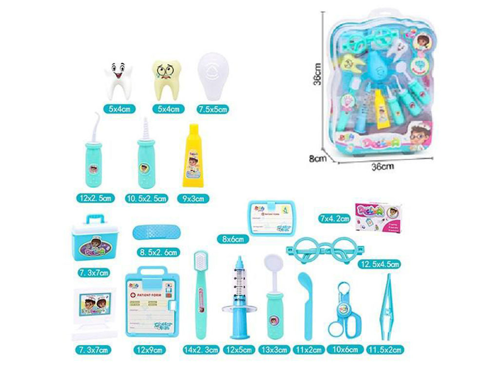 ست دندان پزشکی اسباب بازی
