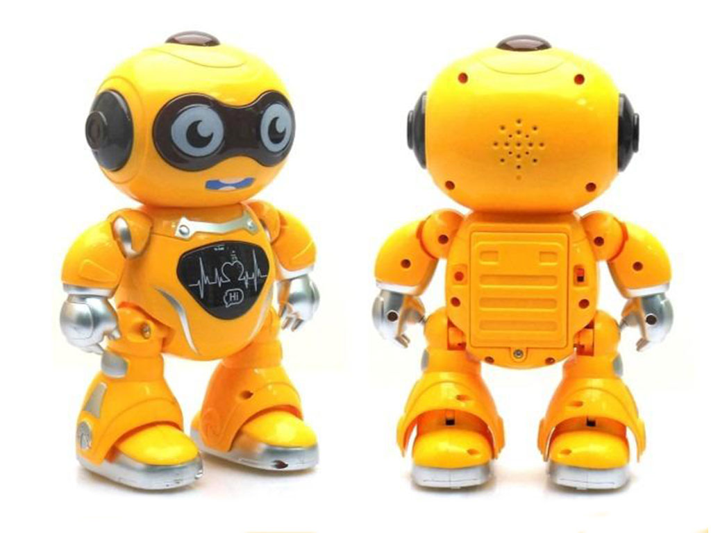 ربات کنترلی موزیکال و چراغدار اسباب بازی دارای ریموت کنترل