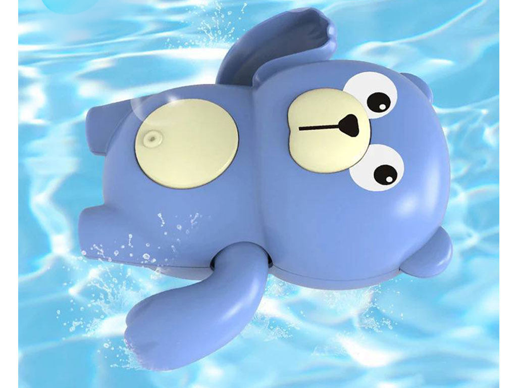 اسباب بازی حمام مدل خرس کوکی شناگر مخصوص وان و استخر