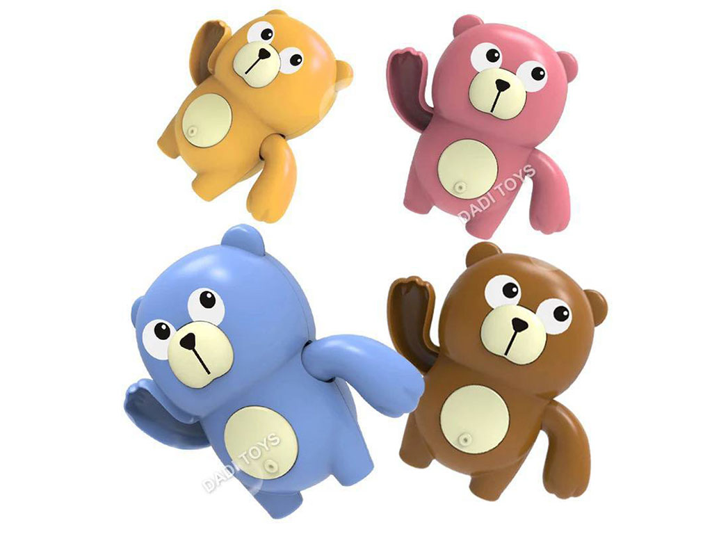 اسباب بازی حمام مدل خرس کوکی شناگر مخصوص وان و استخر