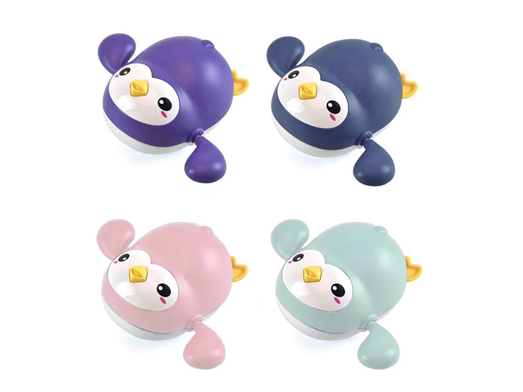 اسباب بازی حمام مدل پنگوئن کوکی شناور مخصوص وان و استخر