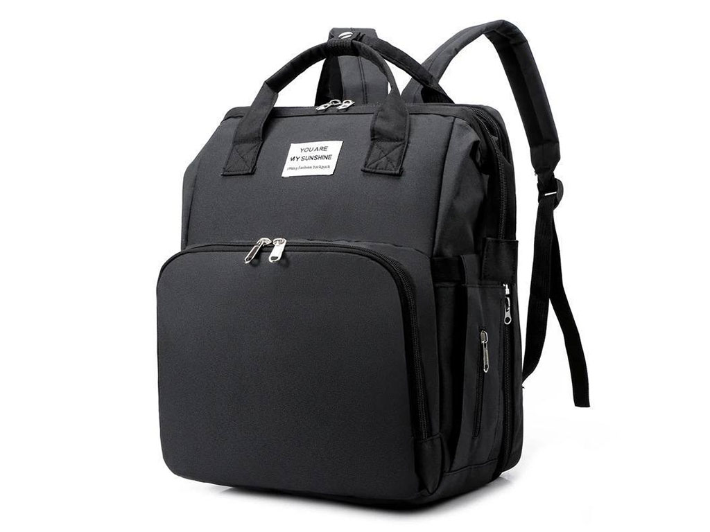 کوله پشتی لوازم مادر و نوزاد مدل تخت خواب شو