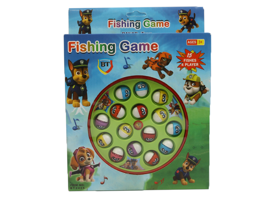 اسباب بازی ماهیگیری موزیکال 4 نفره کوچک