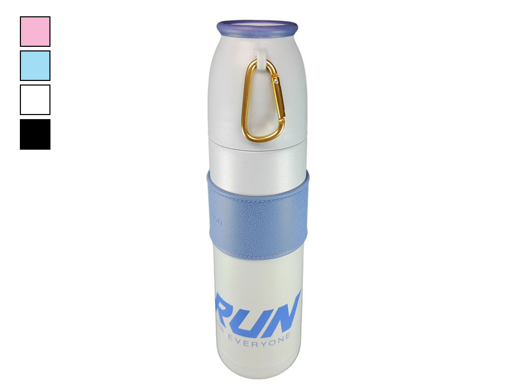 فلاسک استیل دور چرم 500 میلی لیتر Fanson