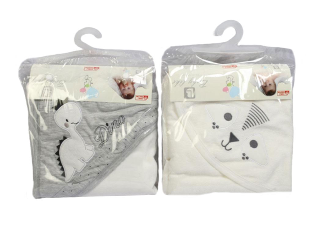 حوله کلاهدار نوزادی بیبی لایک baby like