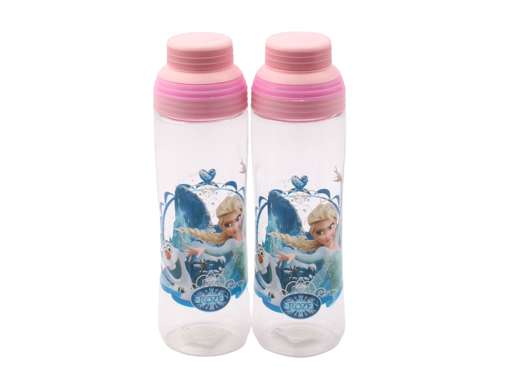 قمقمه دسته دار بدون نی فروزن 550 میلی لیتر دخترانه