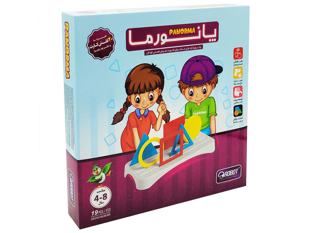 بازی فکری و رومیزی پانورما 19 قطعه