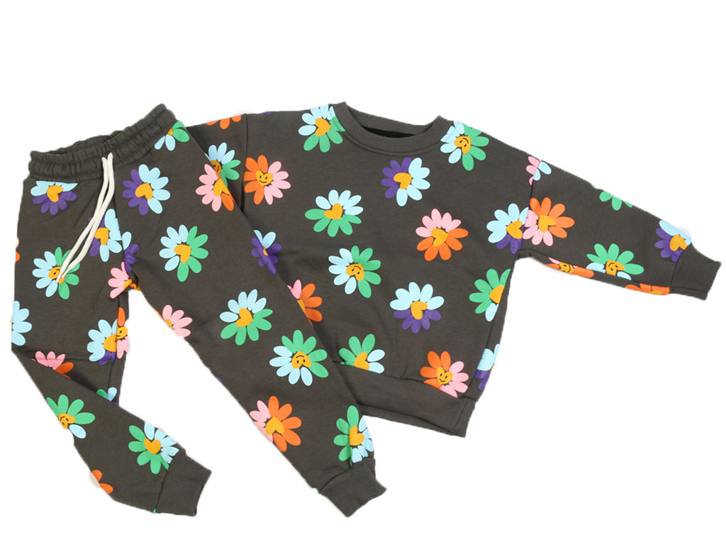 بلوز و شلوار دخترانه تو کرک گلدار زارا ZARA