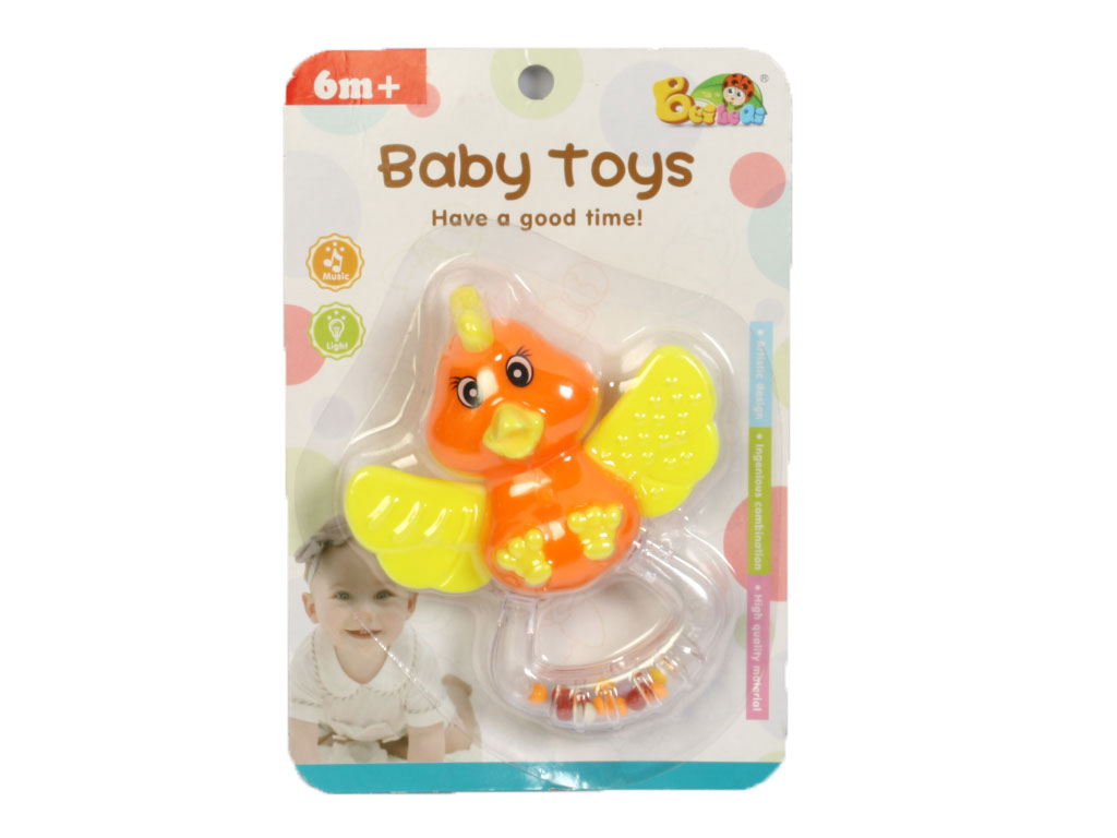 جغجغه نوزادی طرح حیوانات