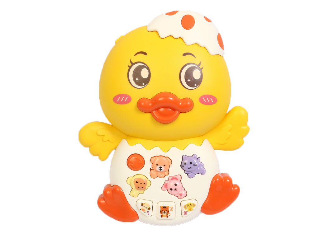 جوجه اردک موزیکال و چراغدار اسباب بازی