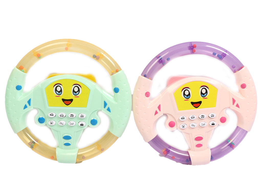 فرمان ماشین موزیکال و چراغ دار اسباب بازی