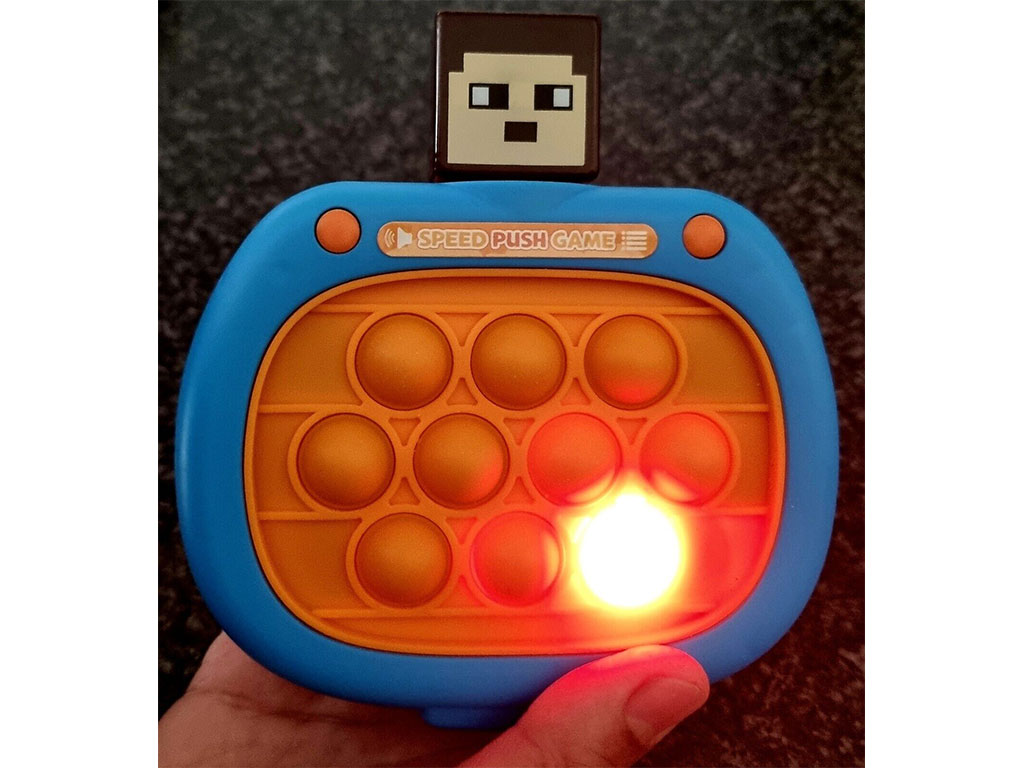 کنسول بازی هوش پاپ ایت گیم موزیکال طرح ماینکرافت