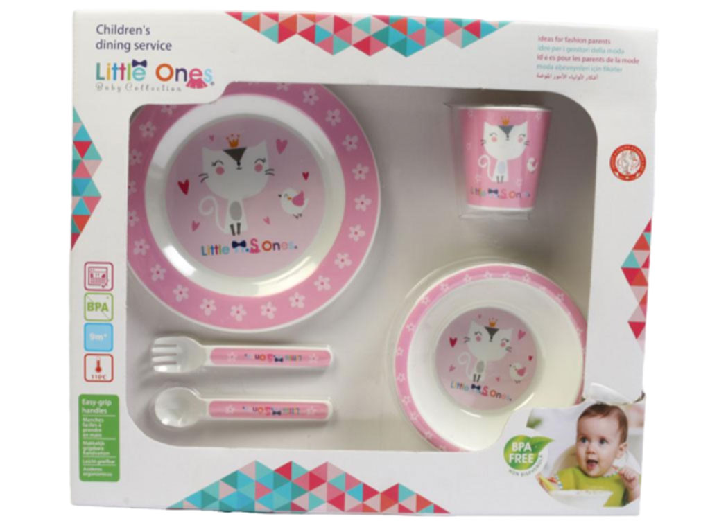 سرویس غذا خوری گیاهی کودک لیتل وانز little ones