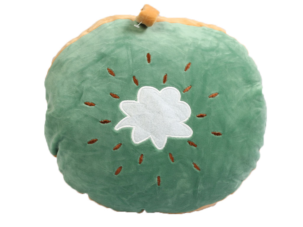 عروسک بالشتی فانتزی کودک به همراه پتو دارای جای دست طرح کیوی