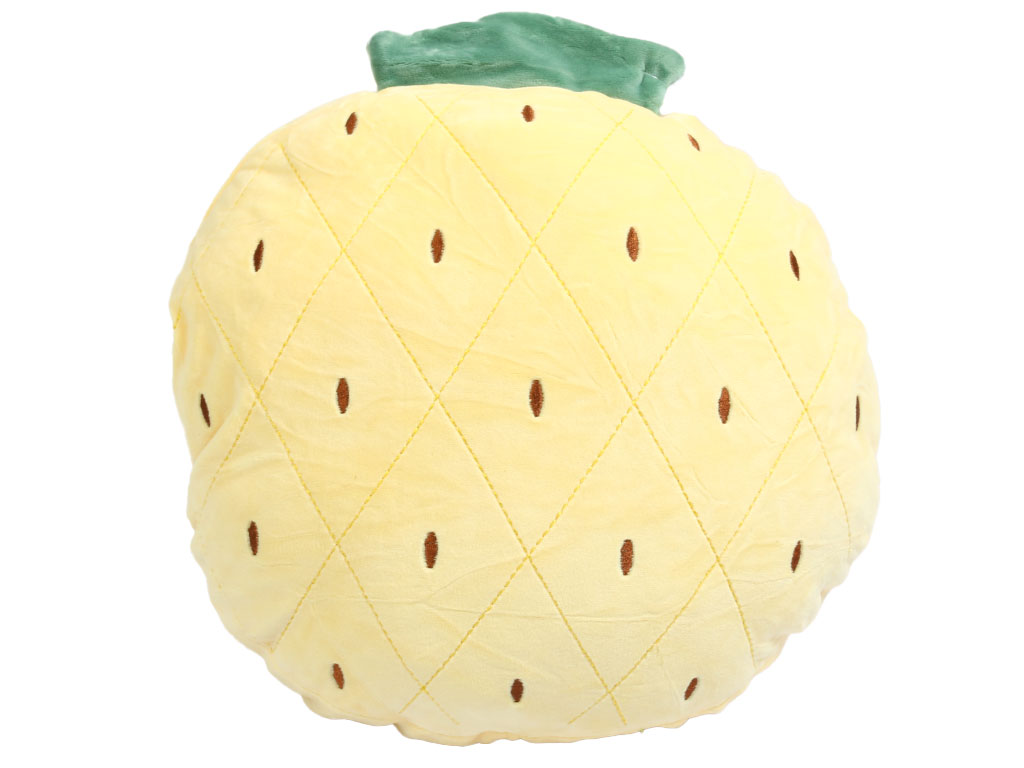 عروسک بالشتی فانتزی کودک به همراه پتو دارای جای دست طرح آناناس