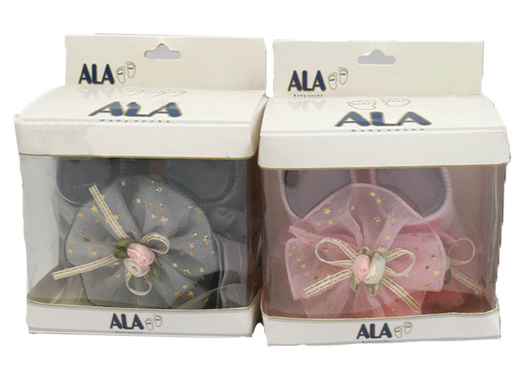 جوراب و هدبند نوزادی آلا Ala