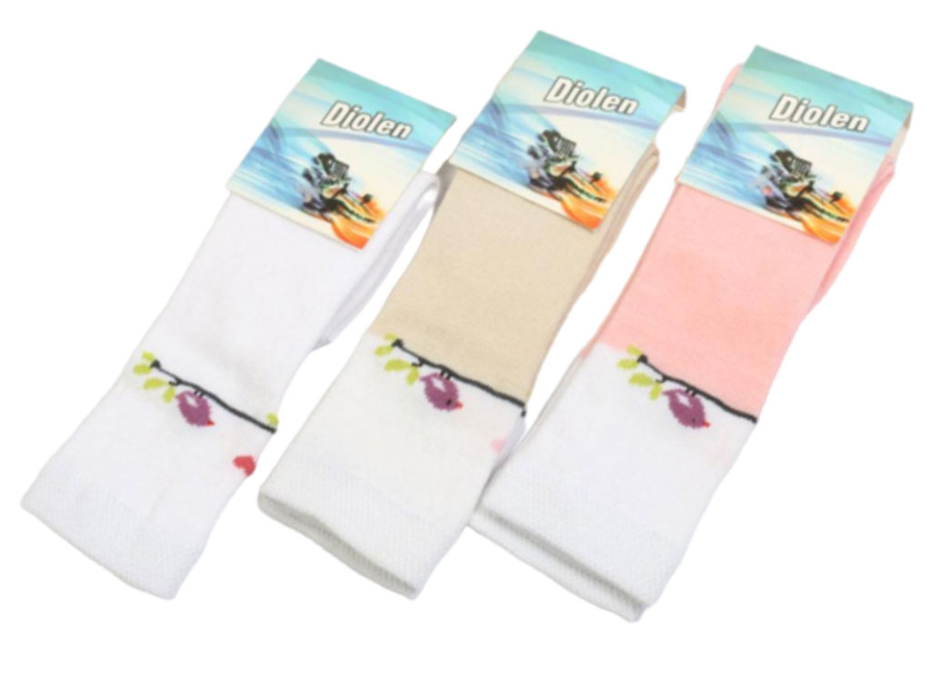 جوراب ساق دار نوزادی طرح دار (12-6 ماه)