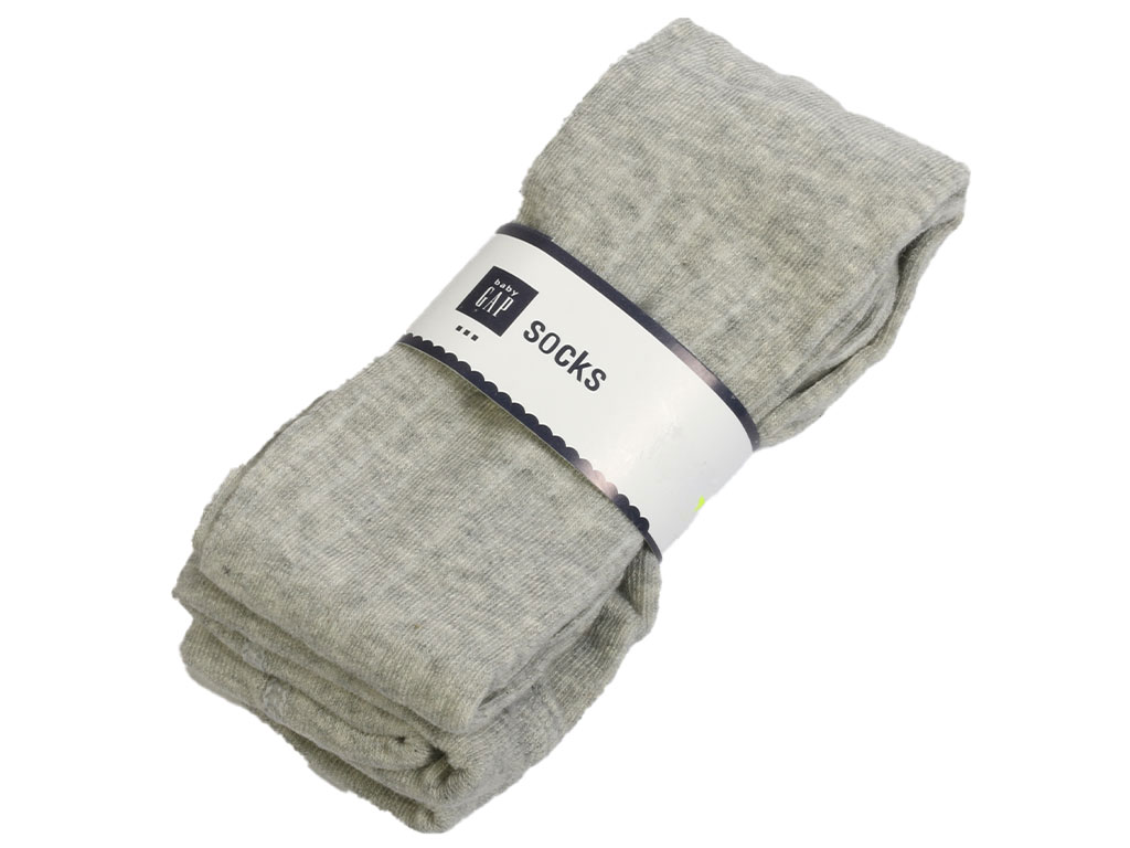 جوراب شلواری نوزادی و کودک خاکستری رنگ گپ Gap