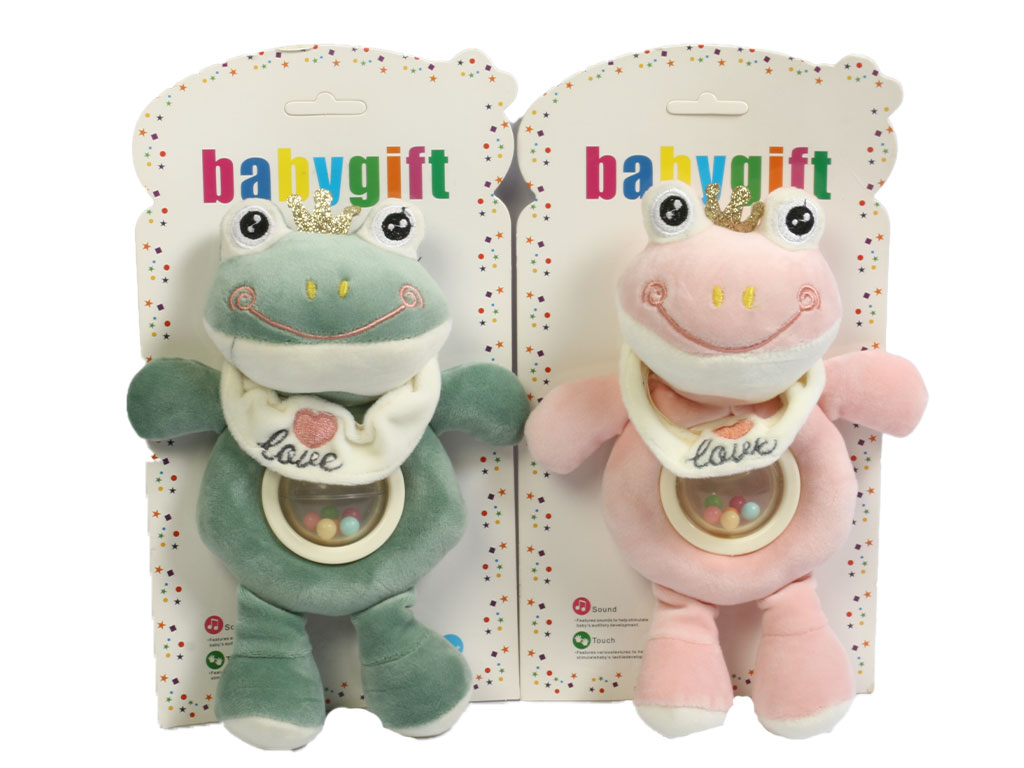عروسک قورباغه جغجغه ای نوزادی بیبی گیفت Baby gift